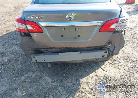 2015 Nissan Sentra S из США, поврежденный, VIN 3N1AB7APXFY307017